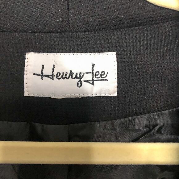 Heury Lee Vintage 1980s Floral Blazer Open Front XXL - Picture 3 of 4